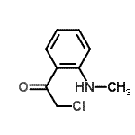 CAS 登录号：16063-20-0， 2-氯-1-[2-(甲基氨基)苯基]乙酮