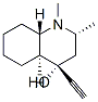 CAS#: 16067-80-4, 4-Ethynyl-1,2-dimethyl-2,3,4a,5,6,7,8,8a-octahydroquinolin-4-ol
