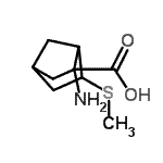 CAS 登录号：160798-12-9， 2-氨基-6-(甲硫基)双环[2.2.1]庚烷-2-羧酸