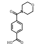 CAS#: 160816-43-3, 4-(4-Morpholinylcarbonyl)Benzoic Acid