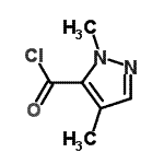 CAS#: 160886-90-8, 1,4-Dimethyl-1H-Pyrazole-5-Carbonyl Chloride