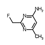 CAS#: 16097-54-4, 2-(Fluoromethyl)-6-Methyl-4-Pyrimidinamine