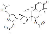 CAS#: 161043-66-9, [(5R,7R,9R,10R,13S,17R)-17-[(2R)-2-Acetyloxy-5-(3,3-Dimethyloxiran-2-Yl)Oxolan-3-Yl]-4,4,8,10,13-Pentamethyl-3-Oxo-5,6,7,9,11,12,16,17-Octahydrocyclopenta[a]Phenanthren-7-Yl] Acetate