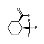 CAS 登录号：161117-11-9， (1R,2S)-2-(三氟甲基)环己烷羰基氟化物