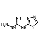 CAS#: 161155-97-1, N-(1,3,4-Thiadiazol-2-Yl)Hydrazinecarboximidamide