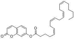 CAS#: 161180-11-6, (5Z,8Z,11Z,14Z)-5,8,11,14-Eicosatetraenoic Acid 2-Oxo-2H-1-Benzopyran-7-Yl Ester