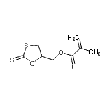 CAS#: 161196-23-2, (2-Thioxo-1,3-Oxathiolan-5-Yl)Methyl Methacrylate