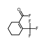 CAS#: 161264-74-0, 2-(Trifluoromethyl)-1-Cyclohexene-1-Carbonyl Fluoride