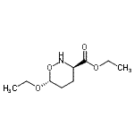 CAS#: 161362-40-9, Ethyl (3R,6R)-6-Ethoxy-1,2-Oxazinane-3-Carboxylate