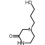 CAS 登录号：161459-56-9， 4-(3-羟基丙基)哌嗪-2-酮