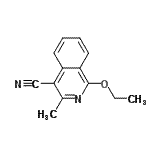 CAS#: 161468-29-7, 1-Ethoxy-3-Methyl-4-Isoquinolinecarbonitrile