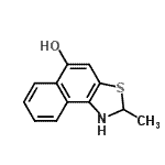 CAS#: 161519-39-7, 2-Methyl-1,2-Dihydronaphtho[1,2-d][1,3]Thiazol-5-Ol