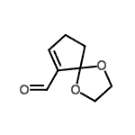 CAS#: 161521-90-0, 1,4-Dioxaspiro[4.4]Non-6-Ene-6-Carbaldehyde