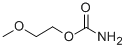 CAS 登录号：1616-88-2， 2-甲氧基乙基氨基甲酸酯