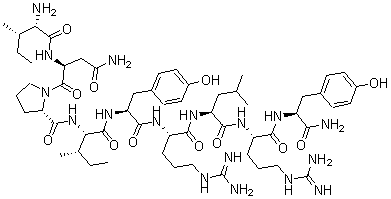 CAS#: 161650-01-7, L-Isoleucyl-L-Asparaginyl-L-Prolyl-L-Isoleucyl-L-Tyrosyl-L-Arginyl-L-Leucyl-L-Arginyl-L-Tyrosinamide