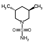 CAS#: 16168-26-6, (3R,5R)-3,5-Dimethyl-1-Piperidinesulfonamide