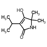 CAS#: 161719-92-2, 4-Hydroxy-3-Isopropyl-5,5-Dimethyl-1,5-Dihydro-2H-Pyrrol-2-One