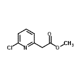 CAS#: 161807-18-7, Methyl (6-Chloro-2-Pyridinyl)Acetate