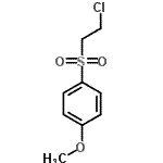 CAS#: 16191-81-4, 1-[(2-Chloroethyl)Sulfonyl]-4-Methoxybenzene