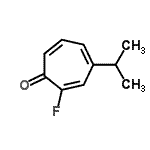 CAS#: 162084-57-3, 2-Fluoro-4-Isopropyl-2,4,6-Cycloheptatrien-1-One