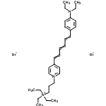 CAS#: 162112-35-8, 4-{6-[4-(Diethylamino)Phenyl]-1,3,5-Hexatrien-1-Yl}-1-[3-(Triethylammonio)Propyl]Pyridinium Dibromide