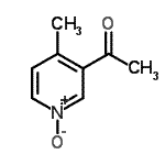 CAS 登录号：162150-31-4， 1-(4-甲基-1-氧代-3-吡啶基)乙酮