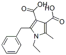 CAS#: 162152-03-6, 1-Ethyl-2-Methyl-5-(Phenylmethyl)Pyrrole-3,4-Dicarboxylic Acid