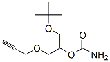 CAS#: 16221-56-0, 1-(1,1-Dimethylethoxy)-3-(2-Propynyloxy)-2-Propanol Carbamate