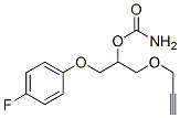 CAS 登录号:16222-53-0, 1-(4-氟苯氧基)-3-(2-丙炔基氧基)-2-丙醇氨基甲酸酯