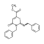 CAS#: 16238-37-2, Methyl 3-Benzyl-2-(Benzylimino)-4-Oxo-3,4-Dihydro-2H-1,3-Thiazine-6-Carboxylate