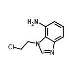 CAS#: 16242-48-1, 1-(2-Chloroethyl)-1H-Benzimidazol-7-Amine