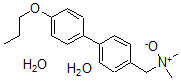 CAS 登录号：162439-90-9， N,N-二甲基-1-[4-(4-丙氧基苯基)苯基]甲胺氧化物二水合物
