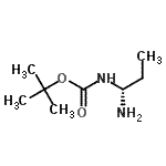CAS#: 162685-10-1, 2-Methyl-2-Propanyl [(1R)-1-Aminopropyl]Carbamate