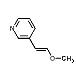CAS#: 162706-24-3, 3-[(E)-2-Methoxyvinyl]Pyridine