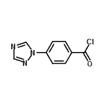 CAS#: 162848-17-1, 4-(1H-1,2,4-Triazol-1-Yl)Benzoyl Chloride