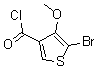 CAS#: 162848-22-8, 5-Bromo-4-Methoxy-3-Thiophenecarbonylchloride