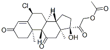 CAS#: 16319-99-6, [2-[(6S,8S,9S,10R,13S,14S,17R)-6-Chloro-17-Hydroxy-10,13-Dimethyl-3,11 -Dioxo-1,2,6,7,8,9,12,14,15,16-Decahydrocyclopenta[a]Phenanthren-17-Yl ]-2-Oxo-Ethyl] Acetate