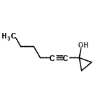 CAS#: 163211-82-3, 1-(1-Hexyn-1-Yl)Cyclopropanol