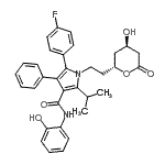 CAS#: 163217-74-1, 5-(4-Fluorophenyl)-1-{2-[(2R,4R)-4-Hydroxy-6-Oxotetrahydro-2H-Pyran-2-Yl]Ethyl}-N-(2-Hydroxyphenyl)-2-Isopropyl-4-Phenyl-1H-Pyrrole-3-Carboxamide