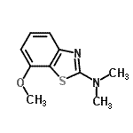 CAS#: 163299-38-5, 7-Methoxy-N,N-Dimethyl-1,3-Benzothiazol-2-Amine