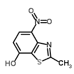 CAS#: 163299-54-5, 2-Methyl-4-Nitro-1,3-Benzothiazol-7-Ol