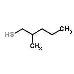 CAS#: 1633-89-2, 2-Methyl-1-Pentanethiol