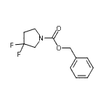 CAS#: 163457-22-5, Benzyl 3,3-Difluoro-1-Pyrrolidinecarboxylate