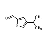 CAS#: 163461-02-7, 4-Isopropyl-2-Thiophenecarbaldehyde