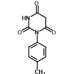CAS#: 16348-04-2, 1-(4-Methylphenyl)-2,4,6(1H,3H,5H)-Pyrimidinetrione