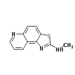 CAS#: 16351-50-1, N-Methyl[1,3]Thiazolo[4,5-f]Quinolin-2-Amine