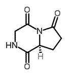 CAS#: 16364-60-6, (8aS)-Tetrahydropyrrolo[1,2-a]Pyrazine-1,4,6(7H)-Trione