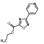 CAS#: 163719-80-0, Ethyl 3-(4-Pyridinyl)-1,2,4-Oxadiazole-5-Carboxylate