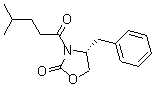 CAS 登录号：163810-26-2， (4R)-3-(4-甲基-1-氧代戊基)-4-(苯基甲基)-2-恶唑烷酮