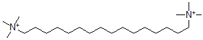CAS#: 16414-68-9, N,N,N,N',N',N'-Hexamethyl-Hexadecamethonium